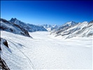 Swiss alp -- View from Jungfraujoch (11,332 ft)